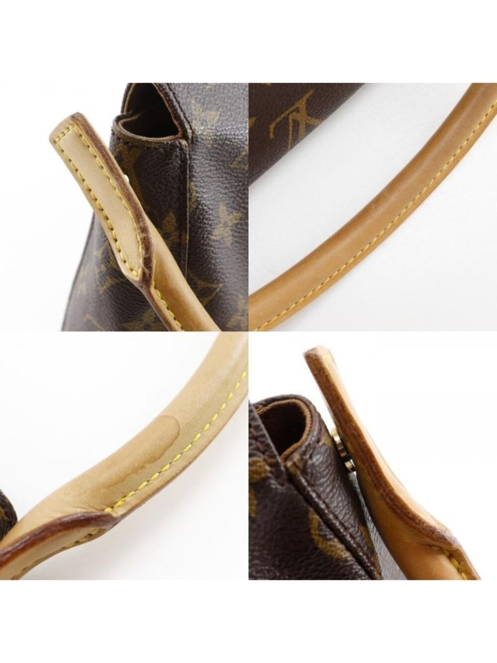 Louis Vuitton Mini Looping Monogram Canvas Brown Mi1002 - Picture 10 of 11
